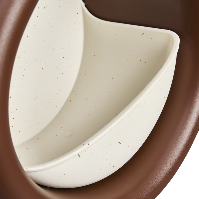 organic vogelfutterhaus 25cm kastanien braun